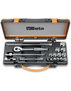 JUEGO 13 LLAVES 910B Y 5 ACCESORIOS 910AS/MBM-C18