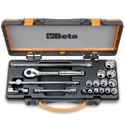 JUEGO 13 LLAVES 910B Y 5 ACCESORIOS 910AS/MBM-C18