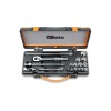 JUEGO 13 LLAVES 910B Y 5 ACCESORIOS 910AS/MBM-C18