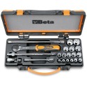 JUEGO 16 LLAVES 910B Y 5 ACCESORIOS 910B/C16Q