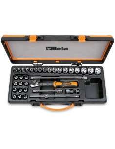 JUEGO 17 LLAVES 12 VASOS Y 5 ACCESORIOS 910A/C29