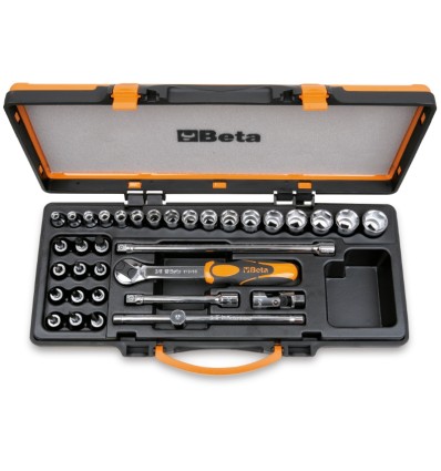 JUEGO 17 LLAVES 12 VASOS Y 5 ACCESORIOS 910A/C29
