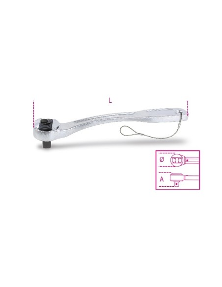 CARRACA REVERSIBLE 3/8 PULGADAS 910E-HS/55