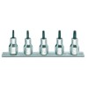 JUEGO 5 VASOS PARA HUELLA TORX TAMPER RESISTANT EN CAJA 920RTX/SB5