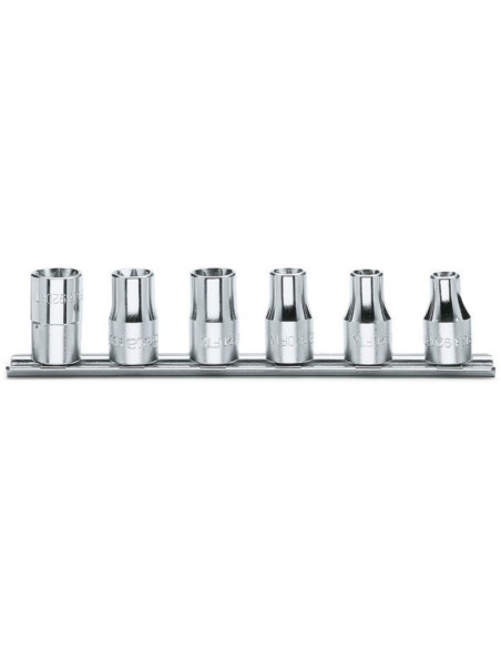 JUEGO 6 VASOS DE MANO PARA TORNILLO CON PERFIL TORX 920FTX/SB6