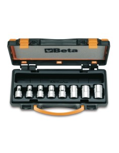 JUEGO 8VASOS DE MANOS PARA TORNILLOS CON PERFIL TORX EN CAJA 920FTX/C8