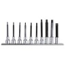 JUEGO 10 VASOS MACHO PARA TORNILLO CON HUELLA TORX 920TX-L/SB10