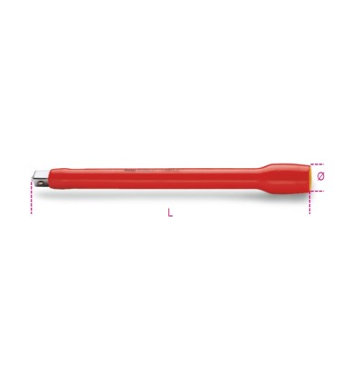 PROLONGADOR CUADRADO 1/2 PULGADAS 920MQ/22