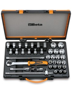 JUEGO 20 LLAVES. 13 VASOS Y 5 ACCESORIOS 920A/C33
