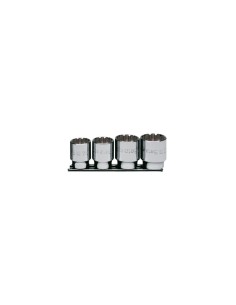 JUEGO 4 LLAVES MULTIHUELLA 1/2 PULGADAS CUADRADO HEMBRA 920U/SB4
