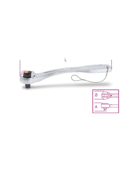 CARRACA REVERSIBLE 1/2 PULGADAS 920E-HS/55LC
