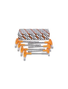 JUEGO 7LLAVES PIPA HEXAGONAL-BIHEXAGONAL CON MANGO EN CAJA 941/S7
