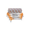 JUEGO 7LLAVES PIPA HEXAGONAL-BIHEXAGONAL CON MANGO EN CAJA 941/S7
