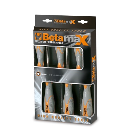 JUEGO 6 LLAVE VASO HEXAGONAL BIMATERIAL LARGO 943BX EN CAJA 943BX/D6