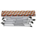 JUEGO 9 LLAVES EN T HEXAGONALES MACHO ARTICULADO 953 EN CAJA 953/S9
