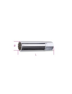 LLAVE VASO 16 MM PARA BUJIAS 70MM LARGO