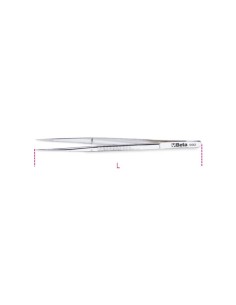 PINZAS 150 MM CON GUIA PUNTA FINA RECTA 992 150