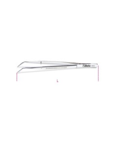 PINZAS 145 MM CON GUIA PUNTA FINA CURVADA 993 145