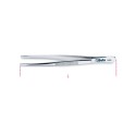 PINZAS 150 MM PUNTA PLANA RECTA INOXIDABLE 996 150