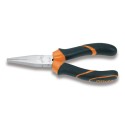 ALICATES 160 MM PLANO LARGO BIMATERIAL BOCA PLANA GRANULADA 1008BM 160
