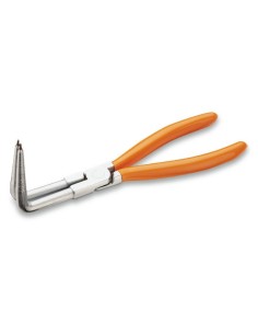 ALICATE BOCA ACODADA LARGA MANGO PVC 1034L