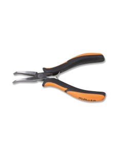 ALICATE BOCA PLANA LARGA CURVA LISA BIMATERIAL 1172BM/P