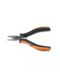 ALICATE BOCA SEMIRREDONDA CORTA LISA BIMATERIAL 1175BM