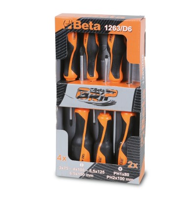 JUEGO 6 DESTORNILLADORES LP-PH 1263/D6