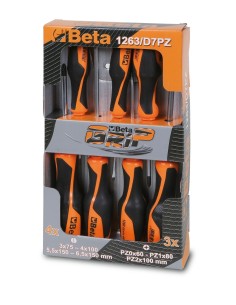 JUEGO 7 DESTORNILLADORES LP-PZ 1263/D7PZ