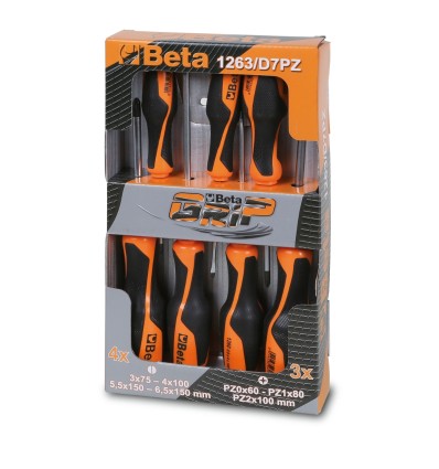 JUEGO 7 DESTORNILLADORES LP-PZ 1263/D7PZ