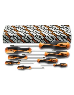 JUEGO 8 DESTORNILLADORES HUELLA TORX 1268RTX/S8