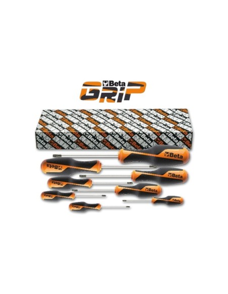 JUEGO 8 DESTORNILLADORES HUELLA TORX 1268RTX/S8