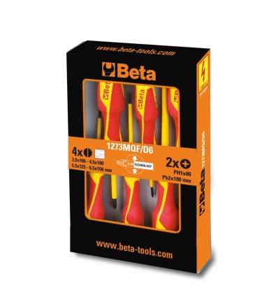 JUEGO 6 DESTORNILLADORES SLIM 1273MQF/D6