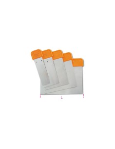JUEGO 5 ESPATULAS RIGIDAS INOX 1337/S5