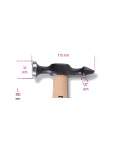 MARTILLO PEÑA HORIZONTAL CABEZA PLANA 1359 T