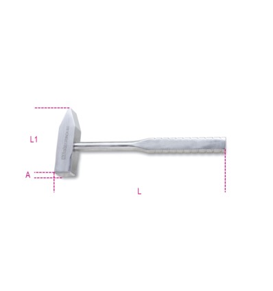 MARTILLO DE MECANICO INOXIDABLE 1370INOX 500
