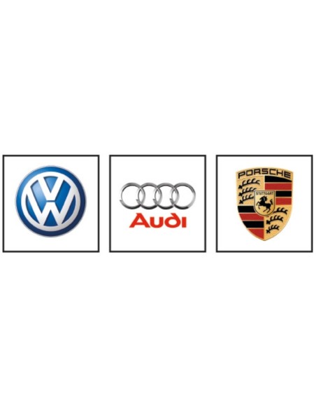JUEGO 5 VASOS IMPACTO 1/2 PULGADAS PARA TUERCAS PINZAS DE FRENO VW. AUDI. PORCHE