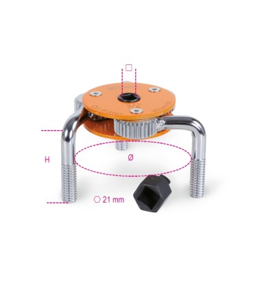 LLAVE DE TRES PATAS 1493H