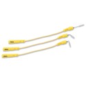 JUEGO 3 CABLES DETECCION SEÑALES ELECTRICAS 1497/S3