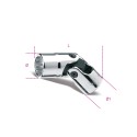 Llave vaso articulada bihexagonal mod 910B