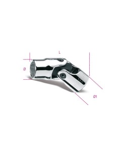 Llave vaso artiuclada bihexagonal mod 910AS