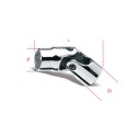Llave vaso artiuclada bihexagonal mod 910AS