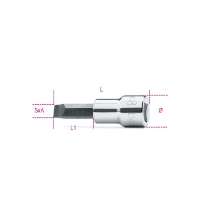 Vaso para tornillos ranurados mod 910LP
