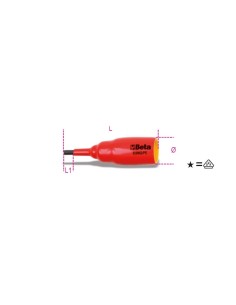 vaso macho hexagonal mod 920MQ