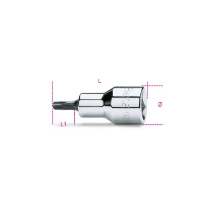 Vaso para tornillos con huella torx tamper resistant mod 920RTX