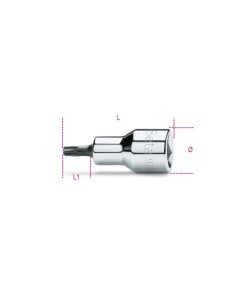 Vaso macho para tornillo con huella torx mod 920TX-L