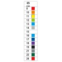 Llave vaso hexagonal de colores mod 920MC