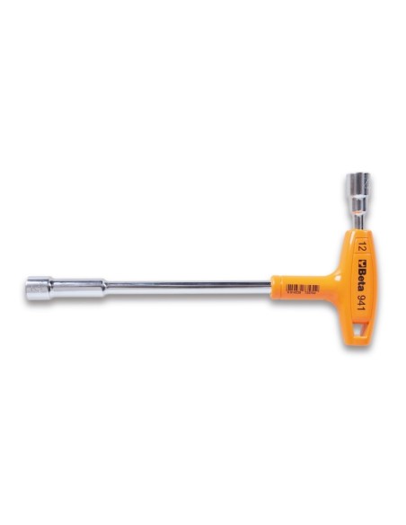 Llave pipa hexagonal-bihexagonal con mango mod 941
