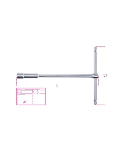 Llave vaso hexagonal en t senticlla mod 949
