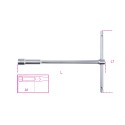 Llave vaso hexagonal en t senticlla mod 949
